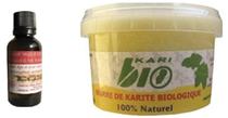 Beurre de Karité 250 ml + Huile de Figue de Barbarie 30 ml
